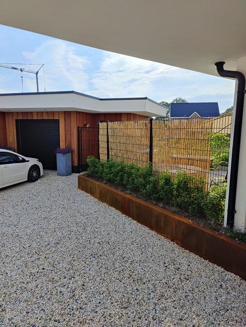 5 × cortenstaal in je tuin
