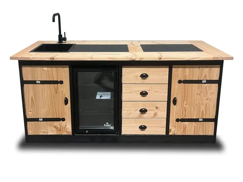Buitenkeuken Hout