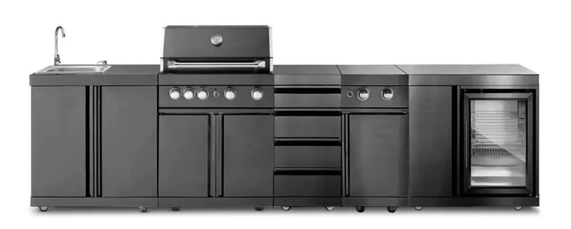 Buitenkeuken Zwart