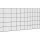 Dubbelstaafmat Ø 8/6/8 | Maas 5 x 20 cm | Breedte 250 cm | Hoogte 103 cm | RAL7016