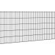 Dubbelstaafmat Ø 8/6/8 | Maas 5 x 20 cm | Breedte 250 cm | Hoogte 103 cm | RAL9005