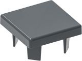 Alu kap | 60 x 60 mm | Antraciet