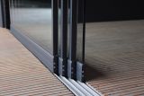 Glazen Schuifwand 10mm dik - Compleet