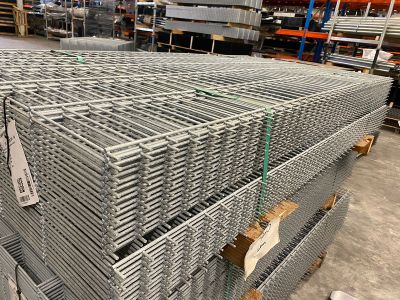 Dubbelstaafmat Ø 6/5/6 | Maas 5 x 20 cm | Breedte 200 cm | Hoogte 103 cm | Thermisch verzinkt