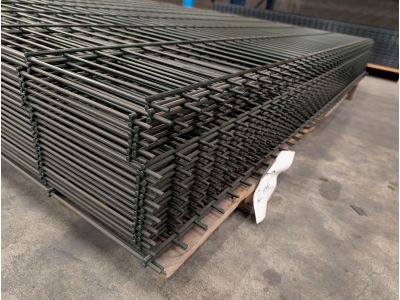 Dubbelstaafmat Ø 6/5/6 | Maas 5 x 20 cm | Breedte 200 cm | Hoogte 183 cm | Ral6009