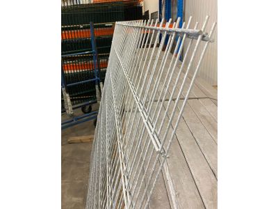 Dubbelstaafmat Ø 6/5/6 | Maas 5 x 20 cm | Breedte 200 cm | Hoogte 183 cm | Thermisch verzinkt