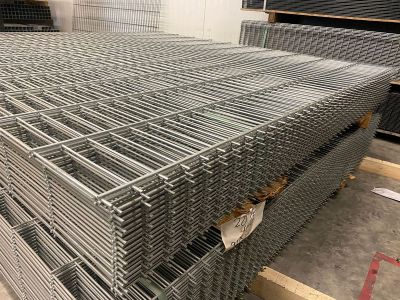 Dubbelstaafmat Ø 6/5/6 | Maas 5 x 20 cm | Breedte 200 cm | Hoogte 203 cm | Thermisch verzinkt