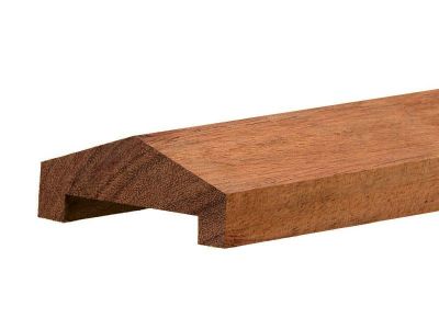 Afdeklat hardhout schutting 180 cm