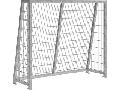 Voetbaldoel | Straatvoetbal | Breedte 250 cm | Hoogte 200 cm | Verzinkt