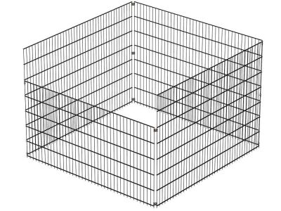 Bladkorf | Breedte 250 x 250 cm | RAL6009