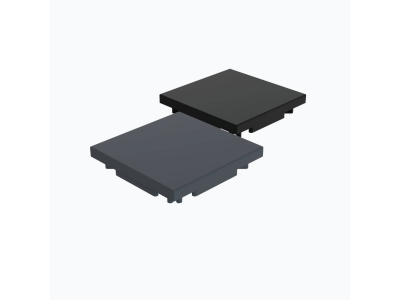 Kap voor poortpaal 9 x 9 cm | Boston | RAL9005