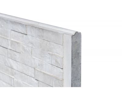 Onderplaat | Lengte 184 cm | Beton | Leisteen