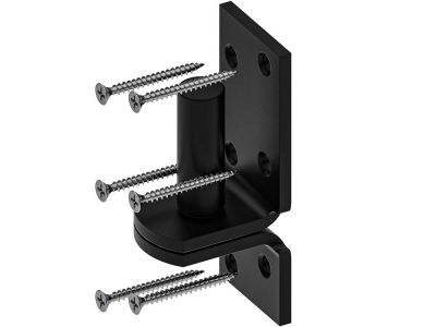 Plaatduim 38 x 5 mm | Zwart