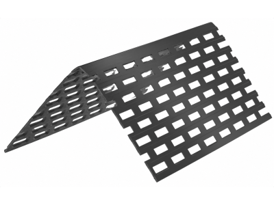 Millboard ventilatieprofiel | Zwart aluminium
