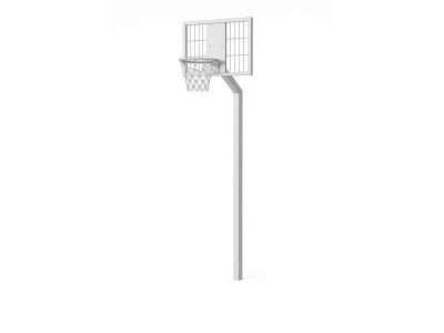 Basketbalpaal | Hoogte 260 cm | Verlengd | Verzinkt