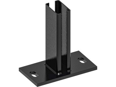 Voetplaat | 60 x 40 mm | RAL9005