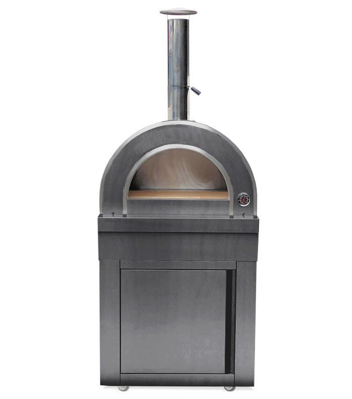Buitenkeuken module | Pizza oven | Naples | RVS | Zwart