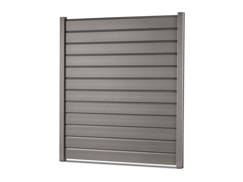 Aluminium schutting pakket met tussenruimte