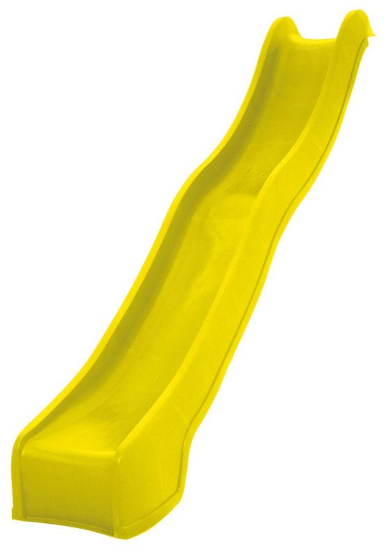 Glijbaan geel kunststof