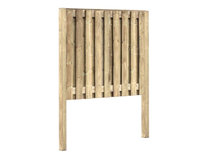 Grenen houten schutting pakket