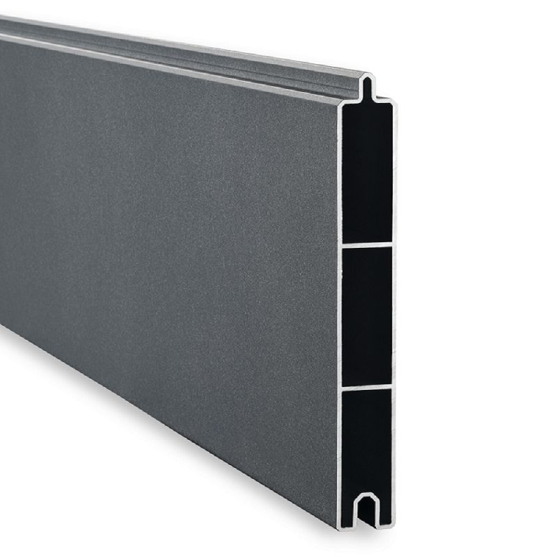 Aluminium plank 180 x 15 x 2,1 cm