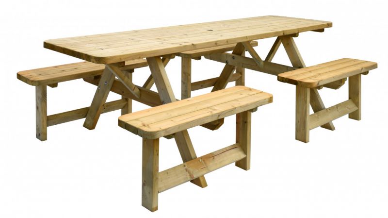 Picknicktafel Family bladmaat 70 x 240 cm