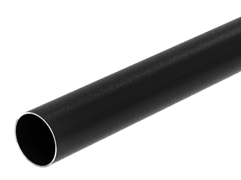 Hekwerk paal rond 60 x 1.75 mm | Zwart