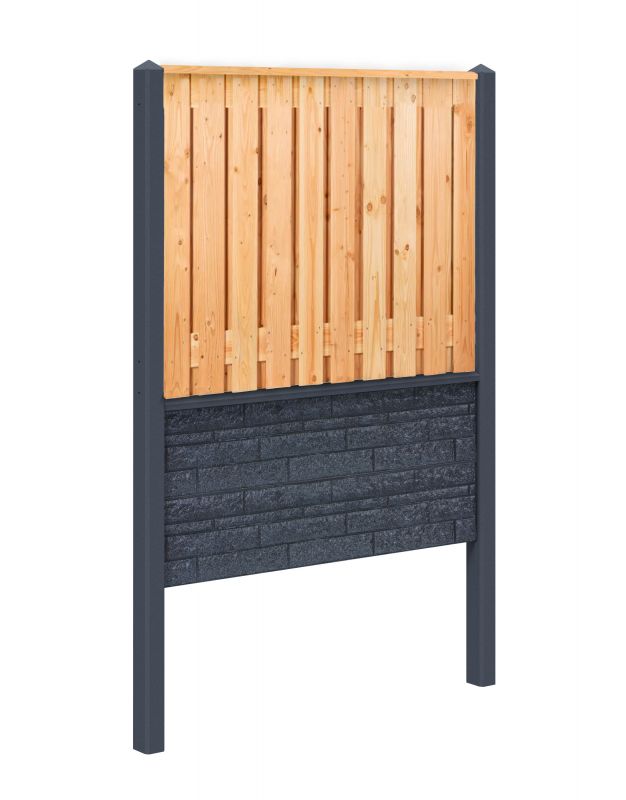 Rotsmotief schutting pakket