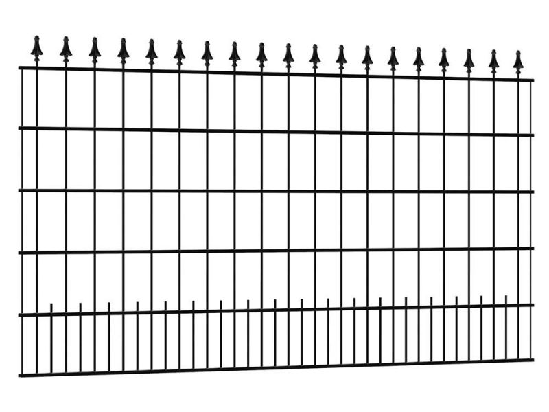 Sierhekwerk met sierlijke zwart Hekwerkonline