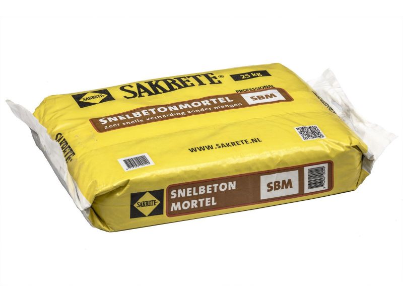 Snelbeton mortel 25KG