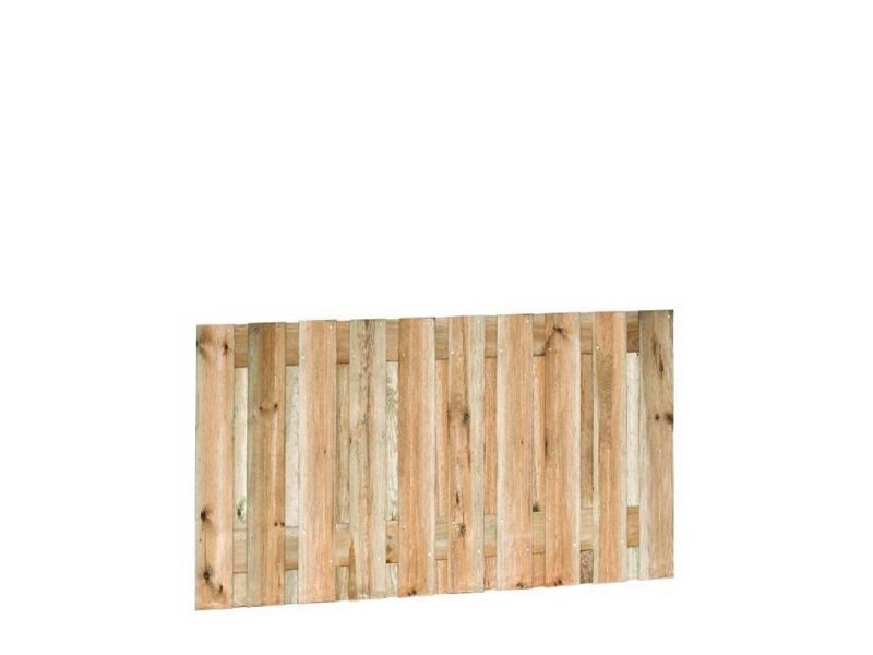 Grenen tuinscherm | 21 planks | 90 cm