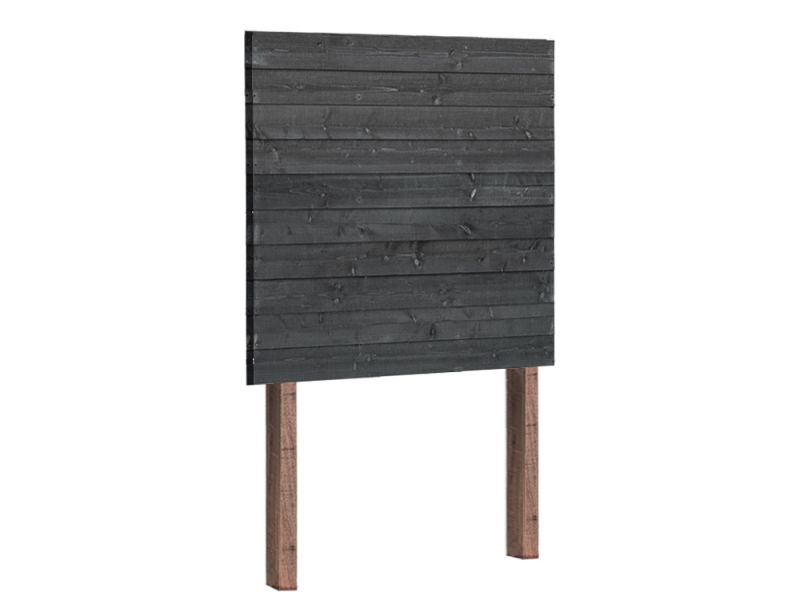 Zweeds rabat dubbelzijdig houten schutting pakket