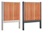 Hardhout hout beton schutting pakket
