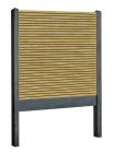 Elan horizontaal hout beton schutting pakket