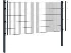 Komplettpaket Doppelstabmattenzaun Deluxe Ø 6/5/6 | 2.5 Meter breit