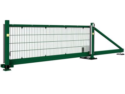 Schuifpoort Premium L 300 x 100 cm RAL6005