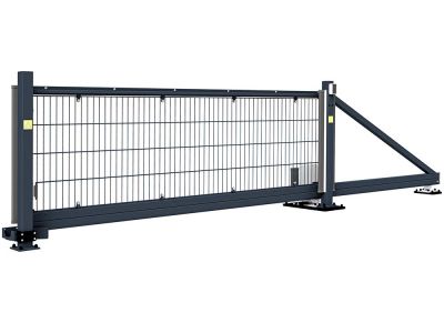 Schuifpoort Premium L 300 x 100 cm RAL7016