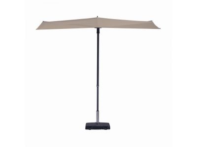 Balkonparasol Sun Wave | 270 x 150 cm | Ecru