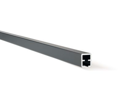 Afwerkingsprofiel alu boven 180 x 2,1 x 2,4 cm