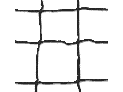 Ballenvangernet 20 x 5m | Maas 100 x 100 x 3mm | PE