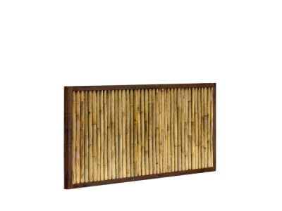 Bamboe scherm | Breedte 250 cm | Cortenstaal