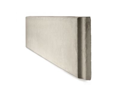 Betonnen onderplaat voor aluminium paal | Lengte 150 cm
