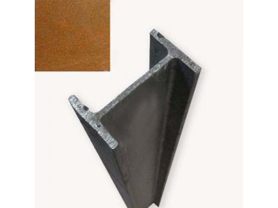 Paal Cortenstaal - Bamboe schutting