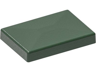 Alu kap voor paal 6x4cm Groen RAL6009