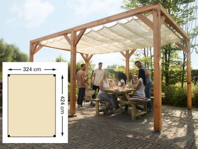 Douglas pergola 324 x 424 cm