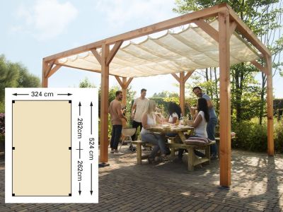 Douglas pergola 324 x 524 cm