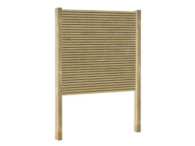 Elan horizontaal hout schutting pakket