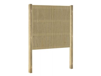 Elan verticaal hout schutting pakket