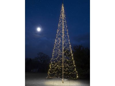 Fairybell 1000cm vlaggenmast | 2000LED | warm wit