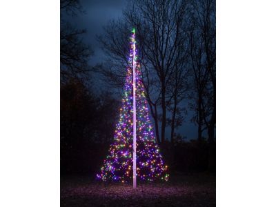 Fairybell 600cm vlaggenmast | 1200LED | multi colour